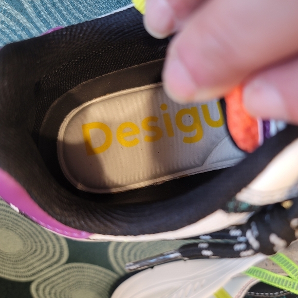 Desigual Trekking Running Sneakers - Sz 6.5 US - Picture 9 of 12